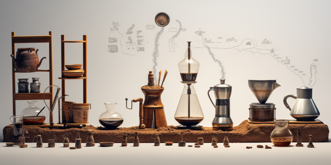 A Evolução dos Métodos de Preparo do Café: Uma Jornada Saborosa Através do Tempo